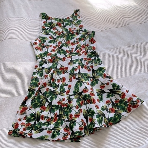 JOIE Mare Floral Linen and Silk Dress Size Medium - Picture 4 of 11